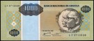 Angola: 1000 Kwanzas 1995, #135, kv. 0 (Nr.79), bakark medfølger thumbnail