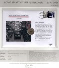 Myntbrev. Nr. 208, Kong Haakon VIIs hjemkomst 7.Juni 1945 thumbnail