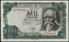 Spania: 1000 Pesetas 1971, kv. 1 thumbnail