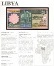Libya: 1/4 Dinar (1991) ND, kv. 0 (Nr.23), bakark medfølger thumbnail