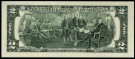 USA: 2 Dollars 1995, #497, kv. 0 (Nr.51), bakark medfølger thumbnail