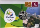 Myntbrev. Nr. 222, OL Rio 2016 (SØLV) thumbnail