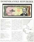 Den Dominikanske republikk: 1 Peso Oro, #126c, kv.0 (Nr.165), bakark medfølger thumbnail