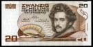 Østerrike: 20 Schilling 1986, kv. 0 (Nr.24), bakark medfølger thumbnail
