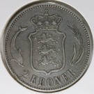 2 krone 1899 VBP, Kv. 1+, (Nr. R721) / Danmark thumbnail