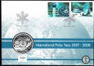 Myntbrev. Nr. 108, Det internasjonale Polar året 2007-2008 (Sølv) thumbnail