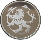 Myntbrev. Nr. 126, Kong Harald og Dronning Sonjas rubinbryllup (Sølv) thumbnail