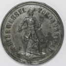17. Mai. 1901,  Tordenskjold stående, JA37, bly, mangler hempe.             thumbnail