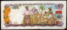 Bahamas: 1/2 Dollar L.1968, #26a, kv. 1/1- thumbnail