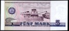 Tyskland-DDR: 5 Mark 1975,#27, kv. 0 (Nr.35), bakark medfølger thumbnail