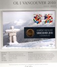 Myntbrev. Nr. 143, OL i Vancuver 2010 thumbnail