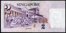 Singapore: 2 Dollars (1999) ND, #8c, kv.0 (bølget papir) (Nr.148), bakark medfølger thumbnail