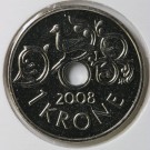 1 krone 2008 , kv. 0 thumbnail