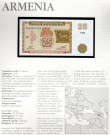 Armenia: 25 Dram 1993, kv. 0 (Nr.31), bakark medfølger thumbnail