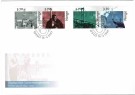 FDC NK.1295-02, 16/04-1997, Posten 350 år III (2 brev) thumbnail