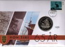 Myntbrev. Nr. 174, Kon-Tiki ekspedisjonen 65 år thumbnail