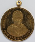 17. Mai. 1911., Kronprins Olav, JA.54, Forgylt Bronse (Nr. 600) thumbnail