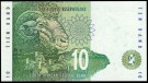 Sør-Afrika: 10 Rand 1993, #123a, kv. 0 (Nr.84), bakark medfølger thumbnail