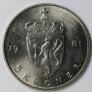 5 kroner 1981 , kv. 0 thumbnail