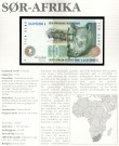 Sør-Afrika: 10 Rand 1993, #123a, kv. 0 (Nr.84), bakark medfølger thumbnail