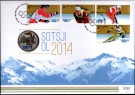 Myntbrev. Nr. 191, Vinter-OL i Sotsji 2014 thumbnail