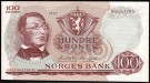 100 kr 1977 K, kv. 0/01 thumbnail