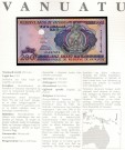 Vanatu: 200 Vatu (1995) ND, #8a, kv. 0 (Nr.72), bakark medfølger thumbnail