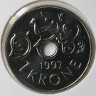 1 krone 1997 , kv. 0 thumbnail