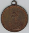 17. Mai. 1890, Vinget kvinneskikkelse, JA17, Bronse, kv.0/01 thumbnail