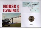 Myntbrev. Nr. 171, Norsk Flyvning 100 år thumbnail