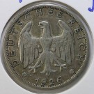 1 Reichsmark 1926J, Kv.1/1+ (R399) thumbnail