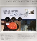 Myntbrev. Nr. 172, Hadeland Glassverk 1762-2012, 250 år thumbnail