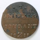 2 Skilling 1811, Frederik VI, kv. 1+/01 (Nr.2670), flekker thumbnail