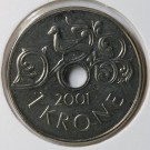 1 krone 2001 , kv. 0 thumbnail