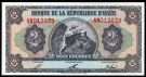 Haiti: 2 Guordes 1992, #260a, kv. 0 (Nr.82), bakark medfølger thumbnail