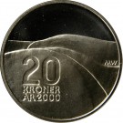 20 kroner 2000 , kv. 0 (Millennium) thumbnail