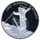 Myntbrev. Nr. 095,  Olympiske Vinterleker i Torino (Sølv)    thumbnail