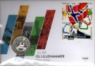 Myntbrev. Nr. 192, 20 år siden OL på Lillehammer 1994 (SØLV) thumbnail