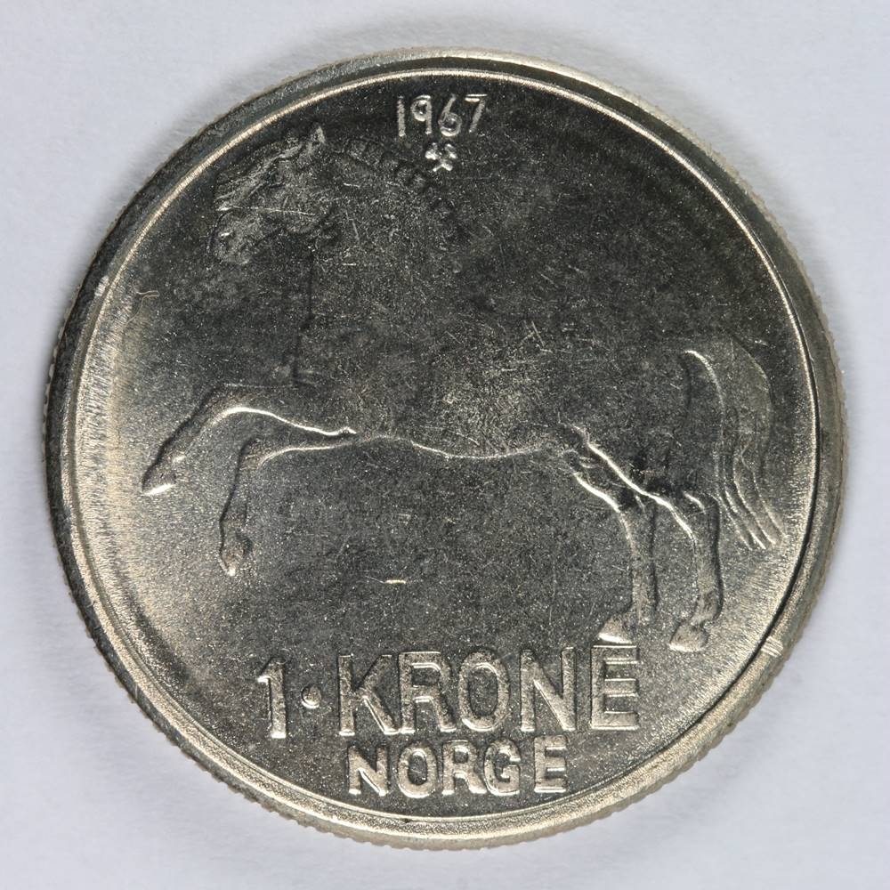 Eksempelbilde/r, Metall: Kobbernikkel, Brutto: 7,0 gram, Diameter: 25mm