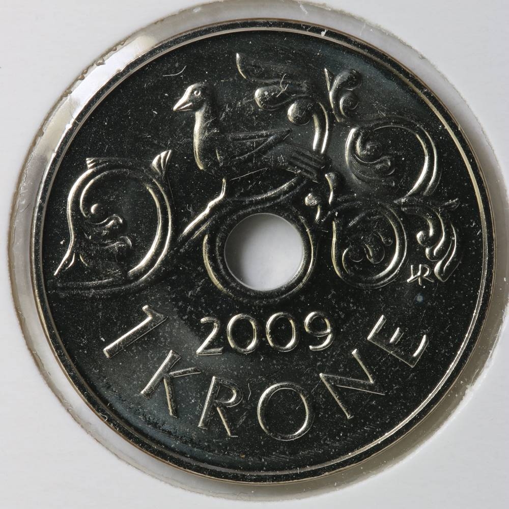 Eksempelbilder, Metall: Kobbernikkel, Brutto: 4,35 gram, Diameter: 21mm